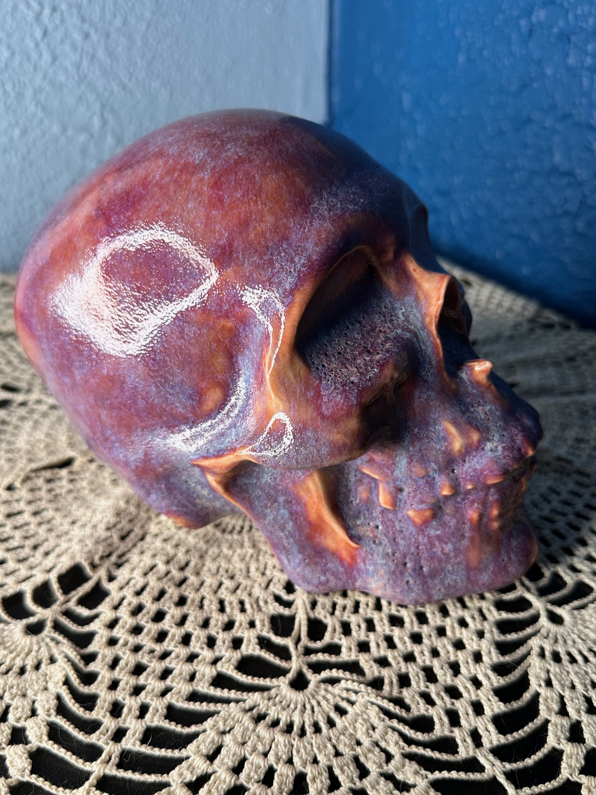 Cotton Candy Skull