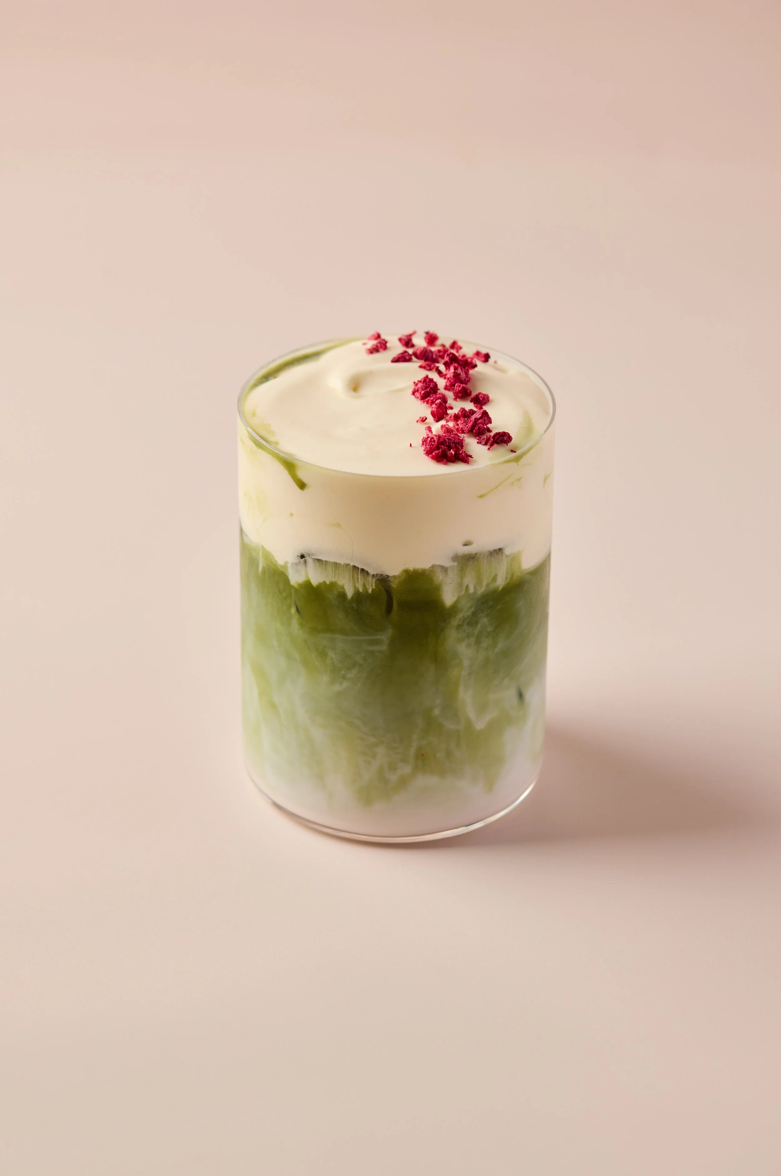 WHITE CHOC RASPBERRY MATCHA