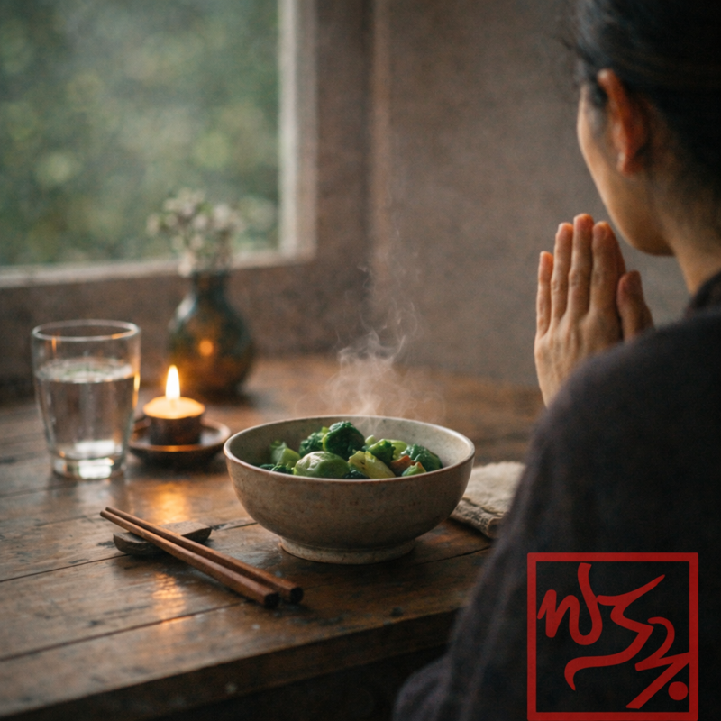 ‘Because I’m Vegetarian’