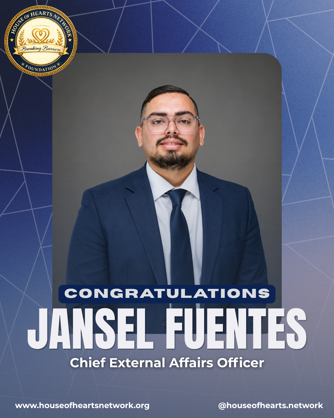 Foundation Appoints Fuentes, Chief External Affairs Officer
