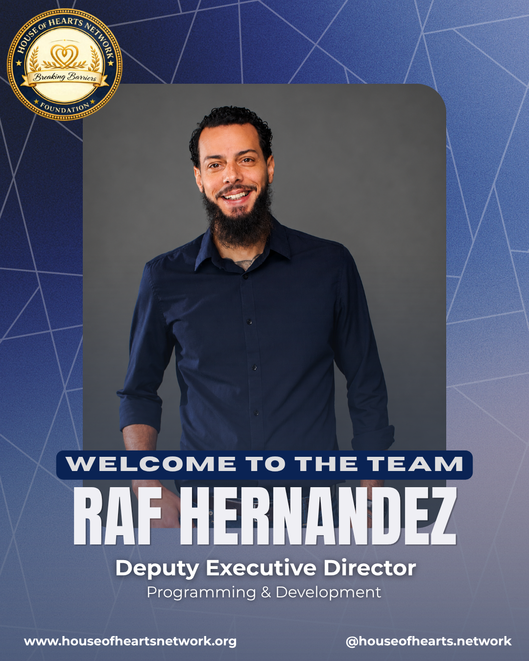 Raffinel Hernandez Announced as  New Deputy  Executive Director/ CPDO