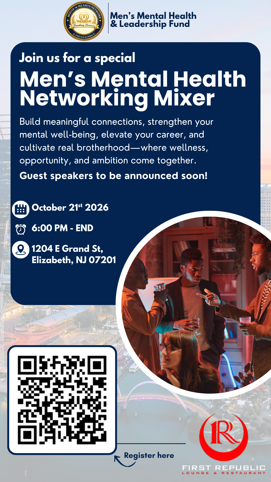 Mens' Mental Health Mixer