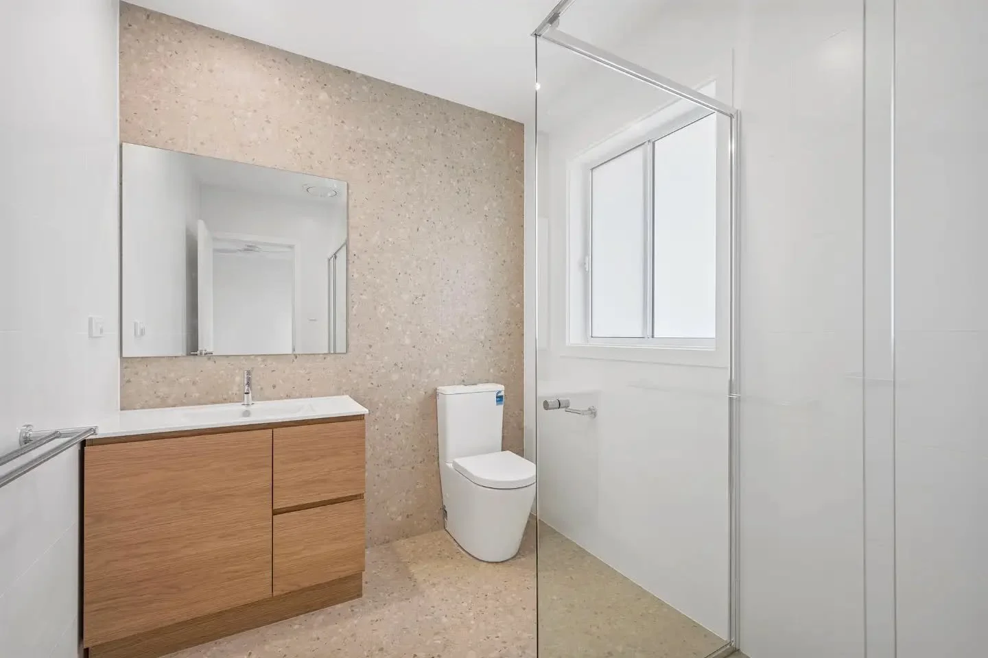 SHORT ST | Duplex Project

Bathroom details in a recently finished duplex. Floor to ceiling tiles &amp; freestanding bath - not just another spec build.

Tiles @glowtile_
Vanities @timberlineaustralia
Fixtures &amp; Fittings @fishersplumbing1 
Plumbi
