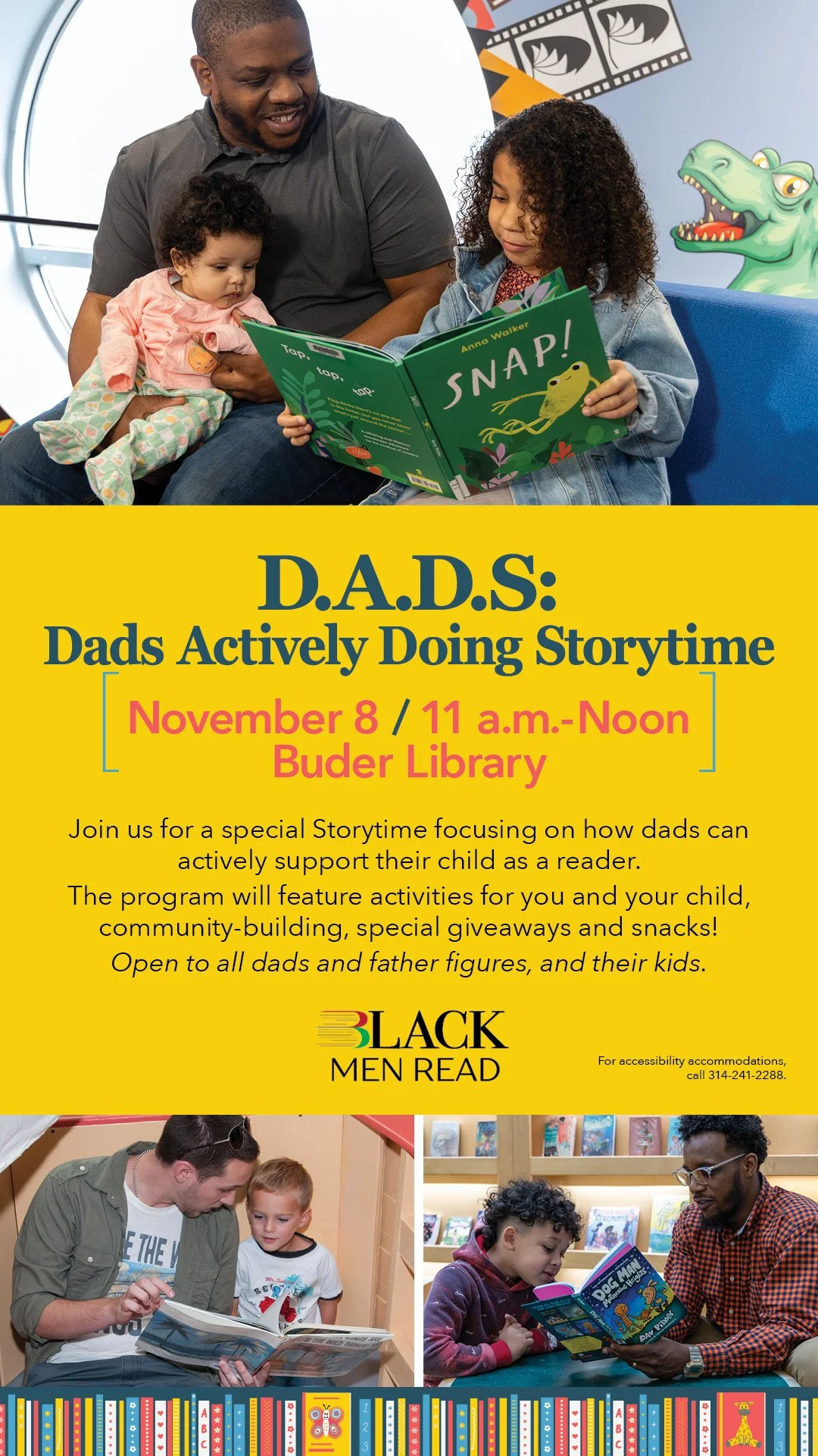 D.A.D.S: Dads Actively Doing Storytime