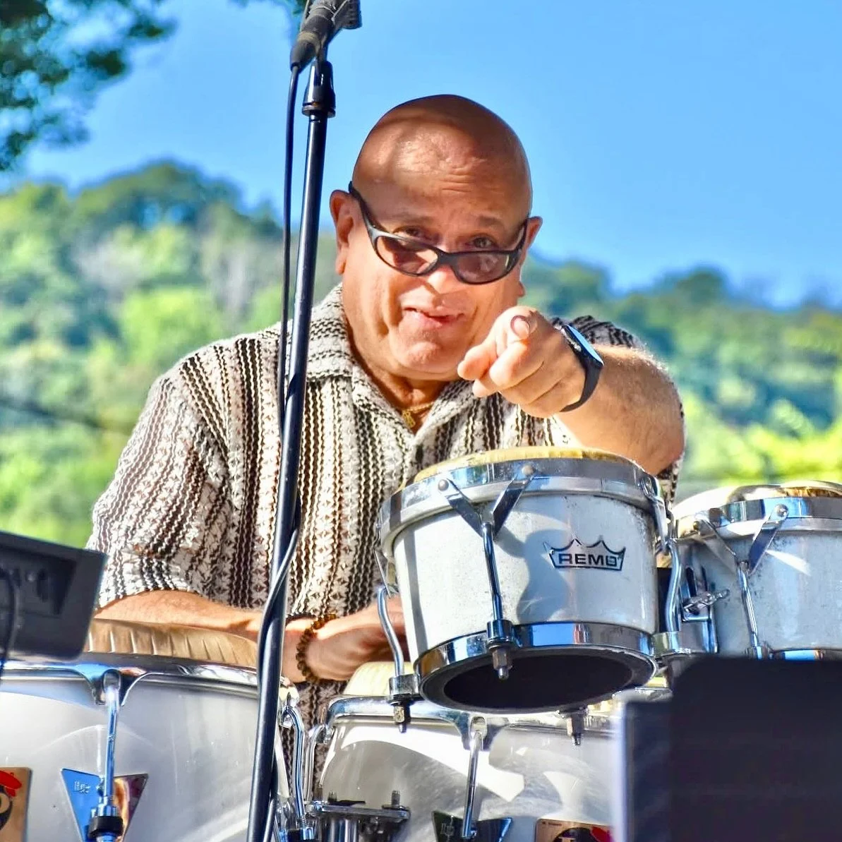 🥁🎉 Big birthday shout to Edgardo Cintron! The man behind the congas always keeps the party going and we&rsquo;re so incredibly proud to have you with us in MXM. Let&rsquo;s hear it for Edgardo! 🎶🎂 photo by @lensandpensdesign 📸

#HappyBirthday #E