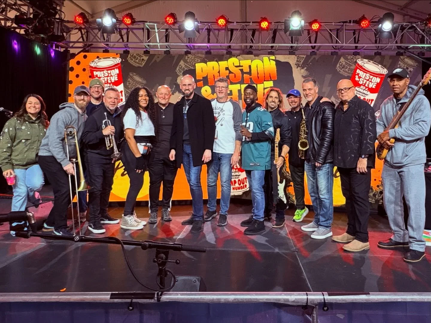 Camp Out for Hunger 2025 was EVERYTHING and more with @prestonandsteveshow and @933wmmr !! We're honored to be part of this amazing event, supporting @philabundance 's quest to end hunger! 5am arrival, no sleep needed! Stay tuned for some thrilling c