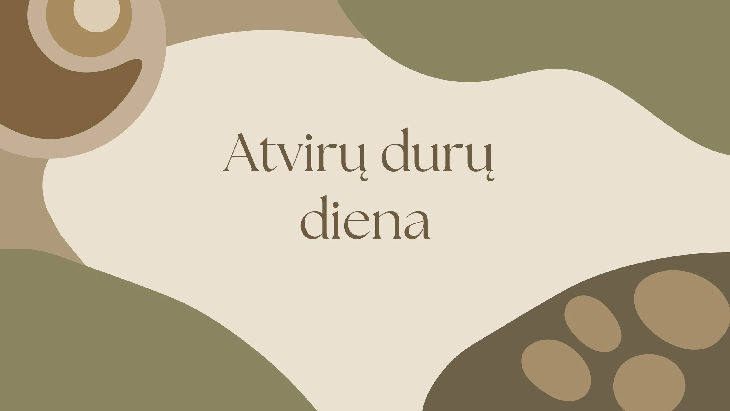 Atvirų durų diena 