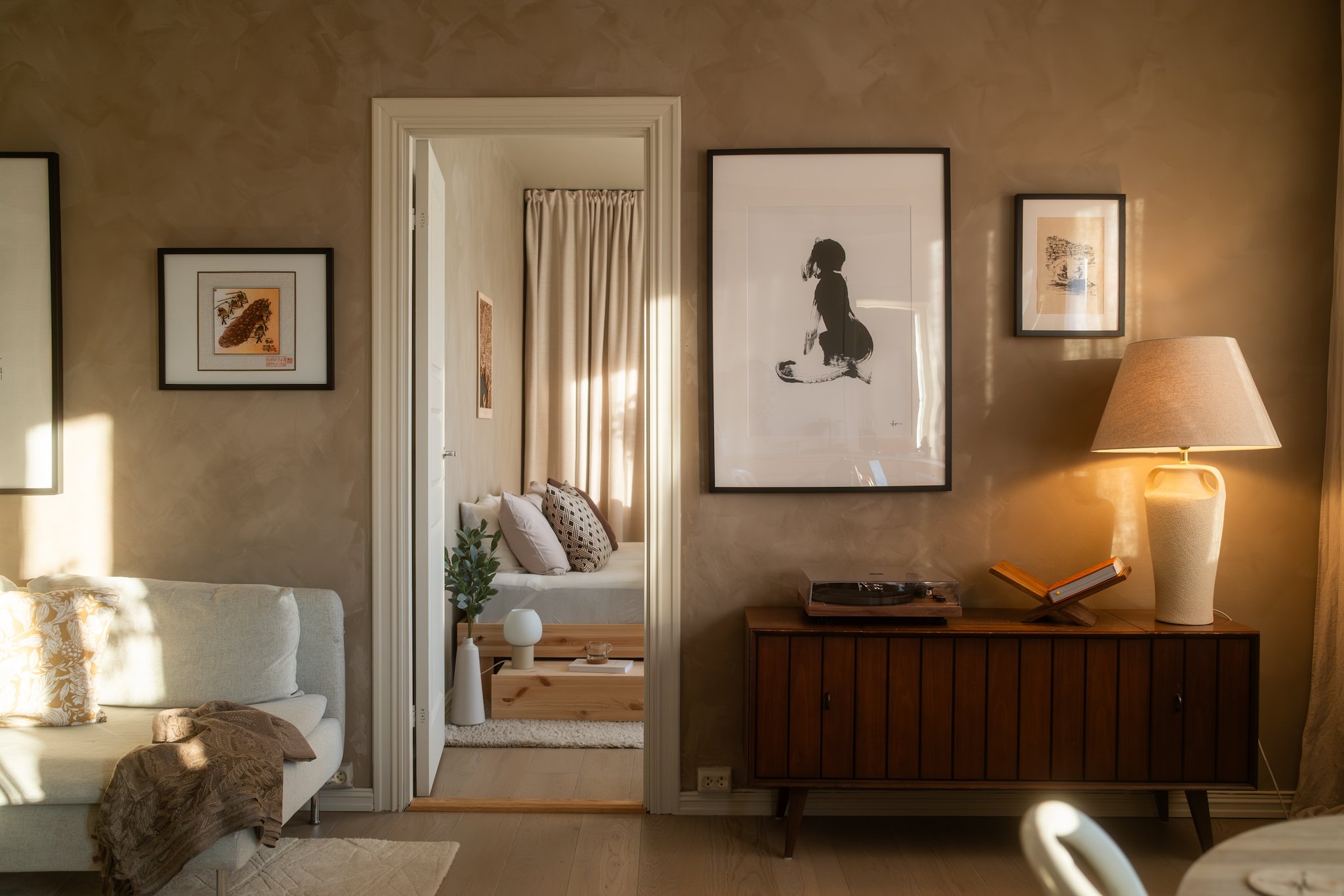 Interior photography warm