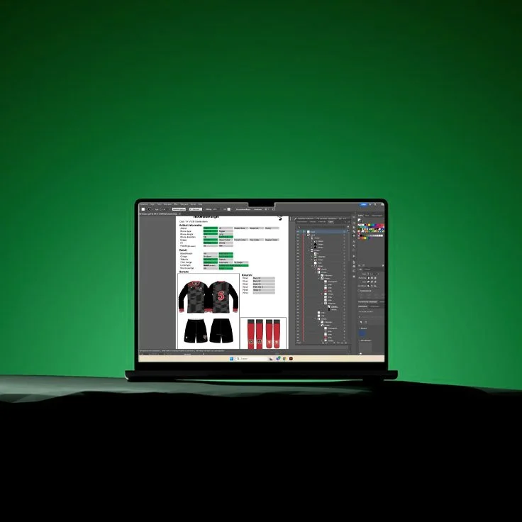 Design mockup afbeelding