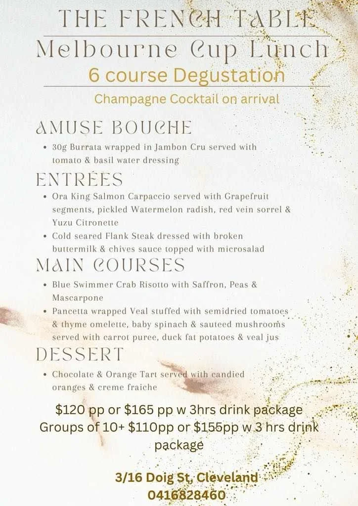 Specials — The French Table