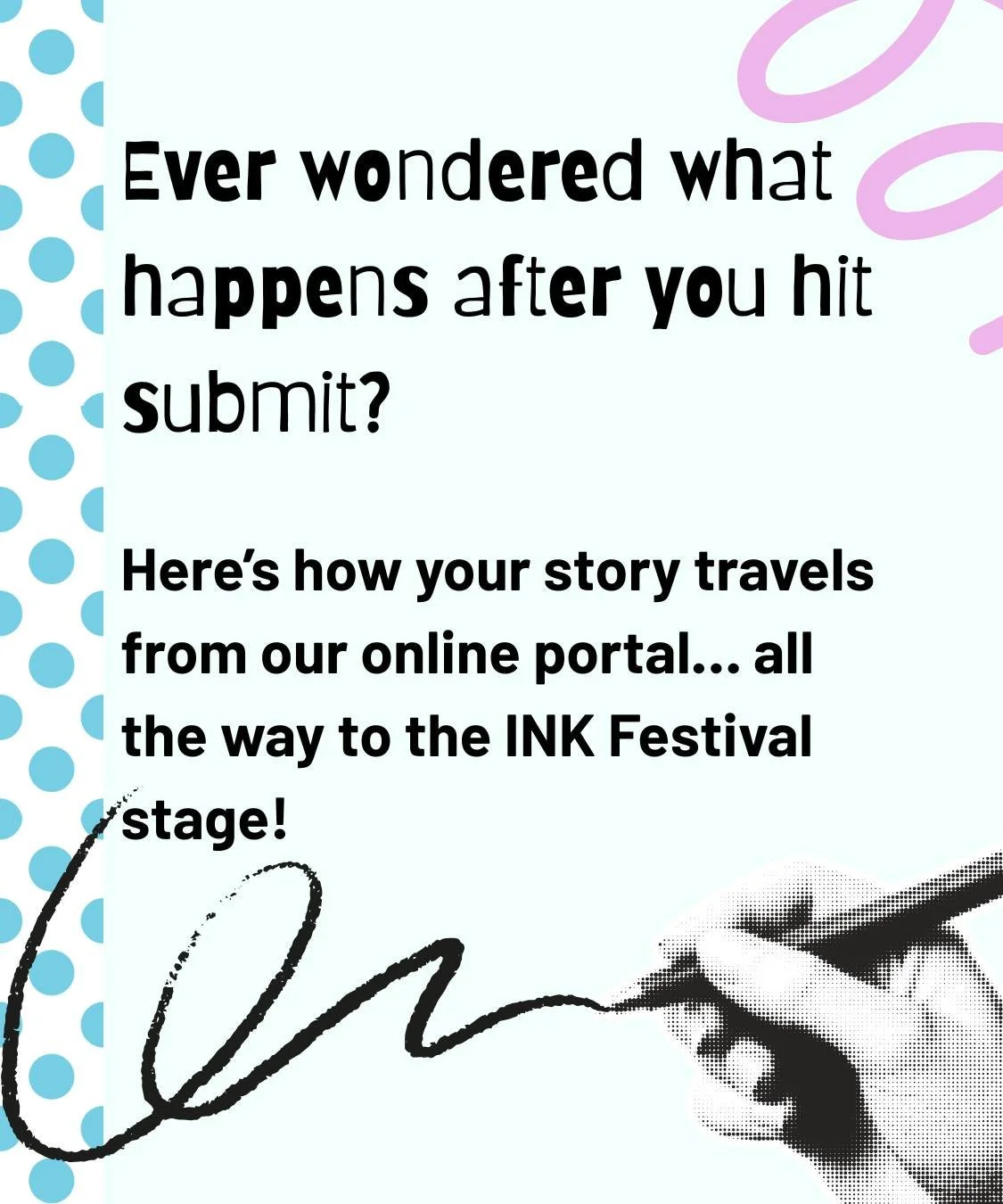 The journey of an #INK script submission.

#INKFestival #INKNewWriting #INKScripts #INKTheatre #INKJourney #INKWriters #BehindTheScenes