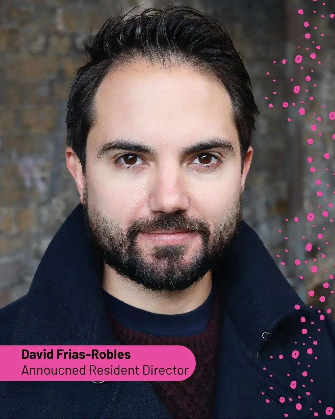 Big news!

INK Director @davidfriasrobles  has been appointed Resident Director for the smash-hit @mincemeatlive!

He&rsquo;ll be leading the national tour and directing the new West End cast, huge congratulations, David!

#INK #INKFestival #NewWriti