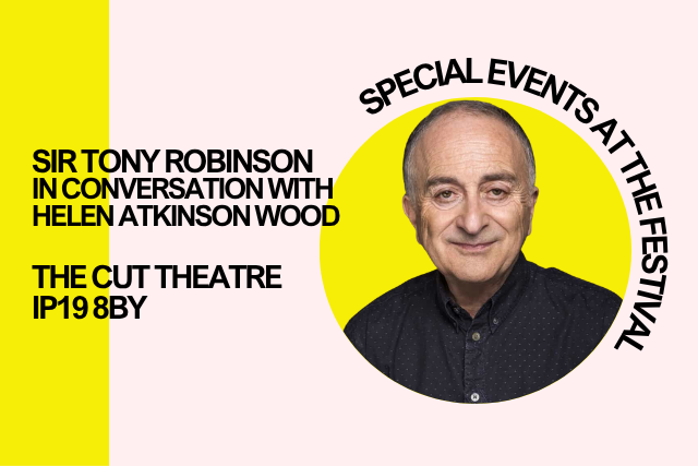 Sir Tony Robinson in conversation with Helen Atkinson Wood