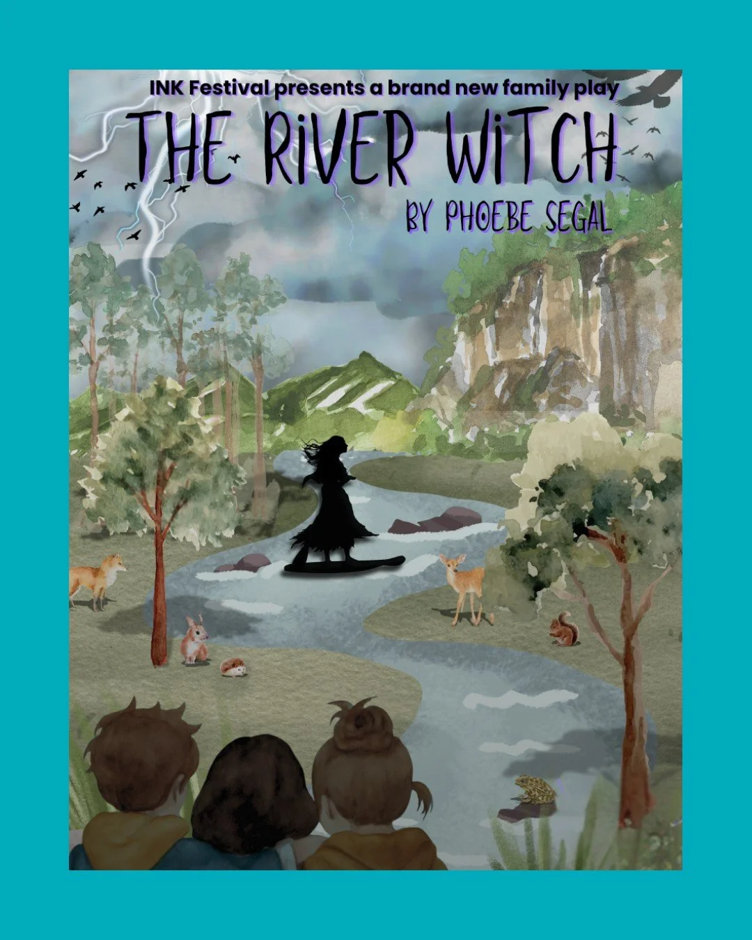 A new and exciting Family Play for INK Festival 2026

The River Witch &ndash; A Family Play by Phoebe Segal. When the local river starts acting strangely, a curious child embarks on a magical adventure to uncover the mystery of the River Witch and he
