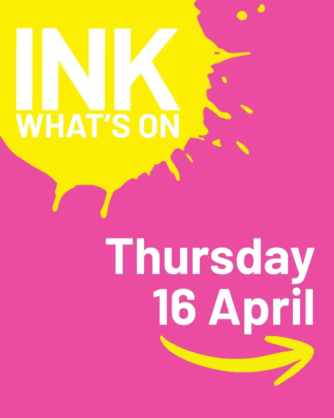 Planning your visit to INK Festival? From bold new writing to unforgettable performances, there&rsquo;s something for everyone, start mapping out your must-sees now! 

Head to inkfestival.org/festival2026

#INKFestival #NewWriting #PlanYourVisit