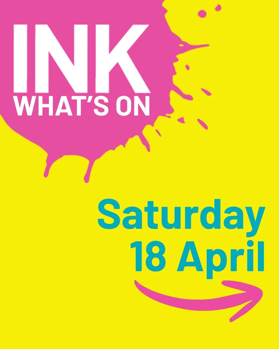 Ready for a weekend of creativity? Plan ahead, gather your friends and dive into the best of new writing at INK Festival! 

Head over to inkfestival.org/festival2026

#INKFestival #NewWriting #WhatsOn