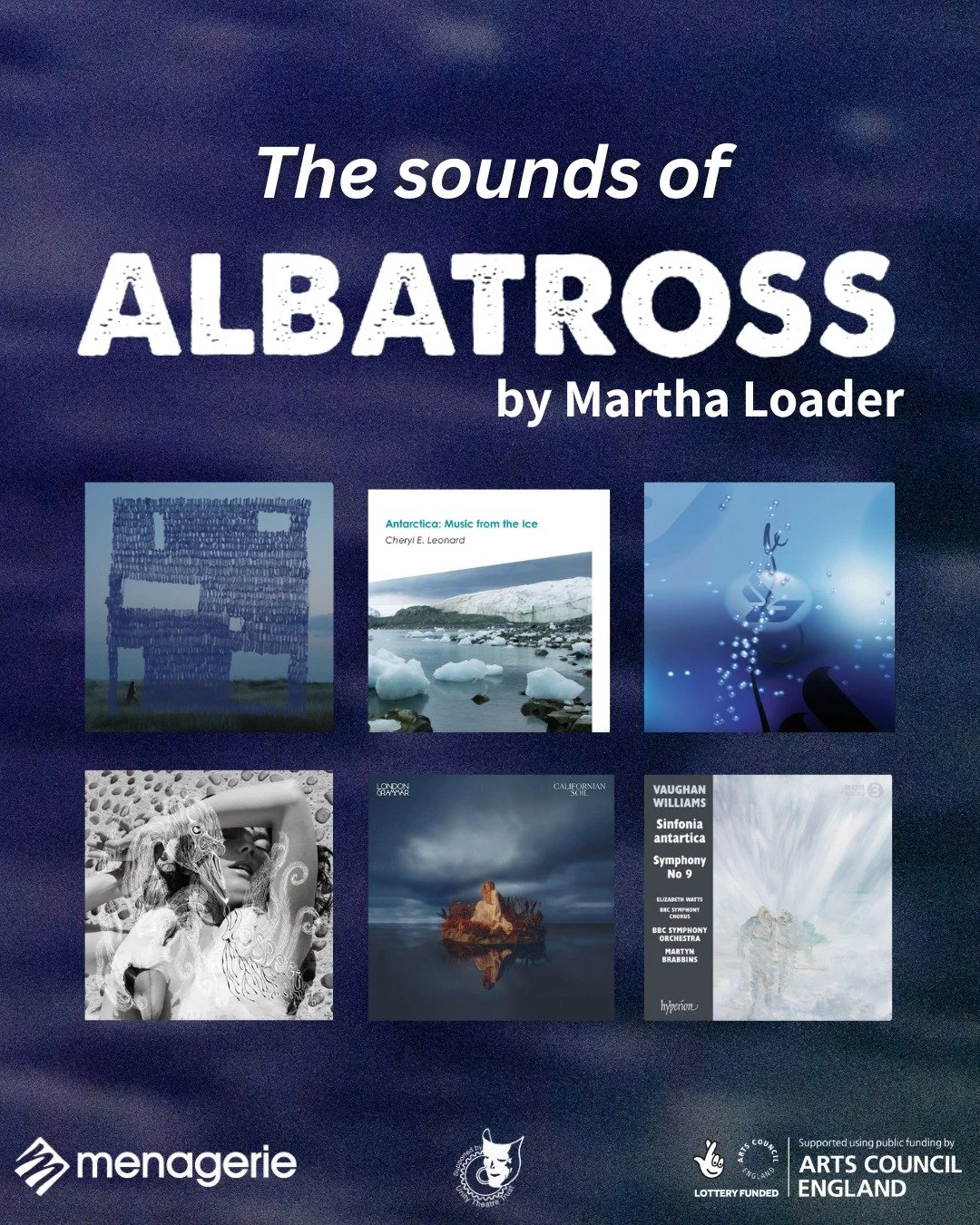 Martha Loader&rsquo;s &lsquo;Albatross&rsquo; blends the everyday with the extraordinary, transporting audiences to the frozen planes of the Antarctic without ever leaving the kitchen table.

Tickets available at: Please check individual venue

This 