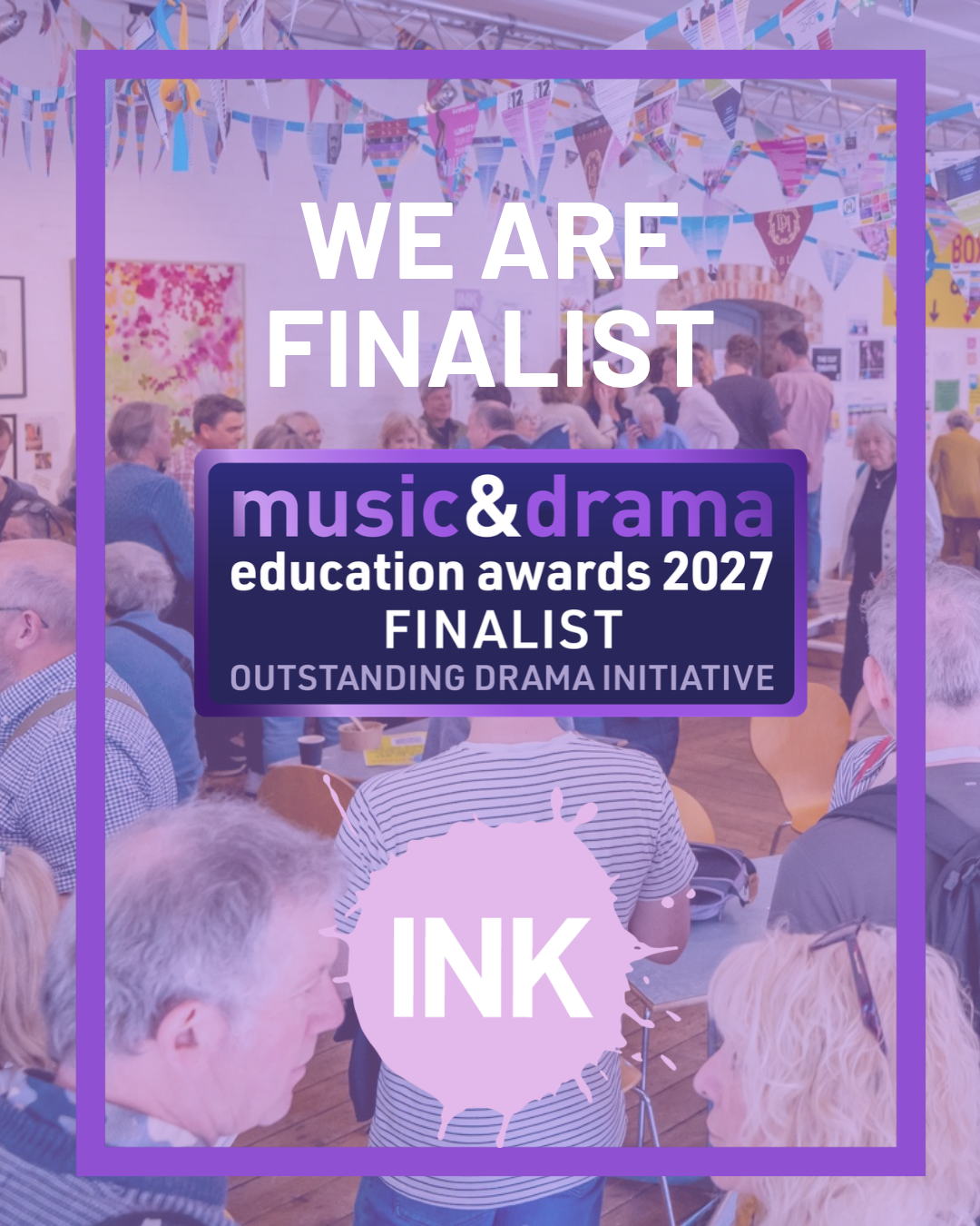 INK Theatre Shortlisted for Outstanding Drama Initiative Award 2027