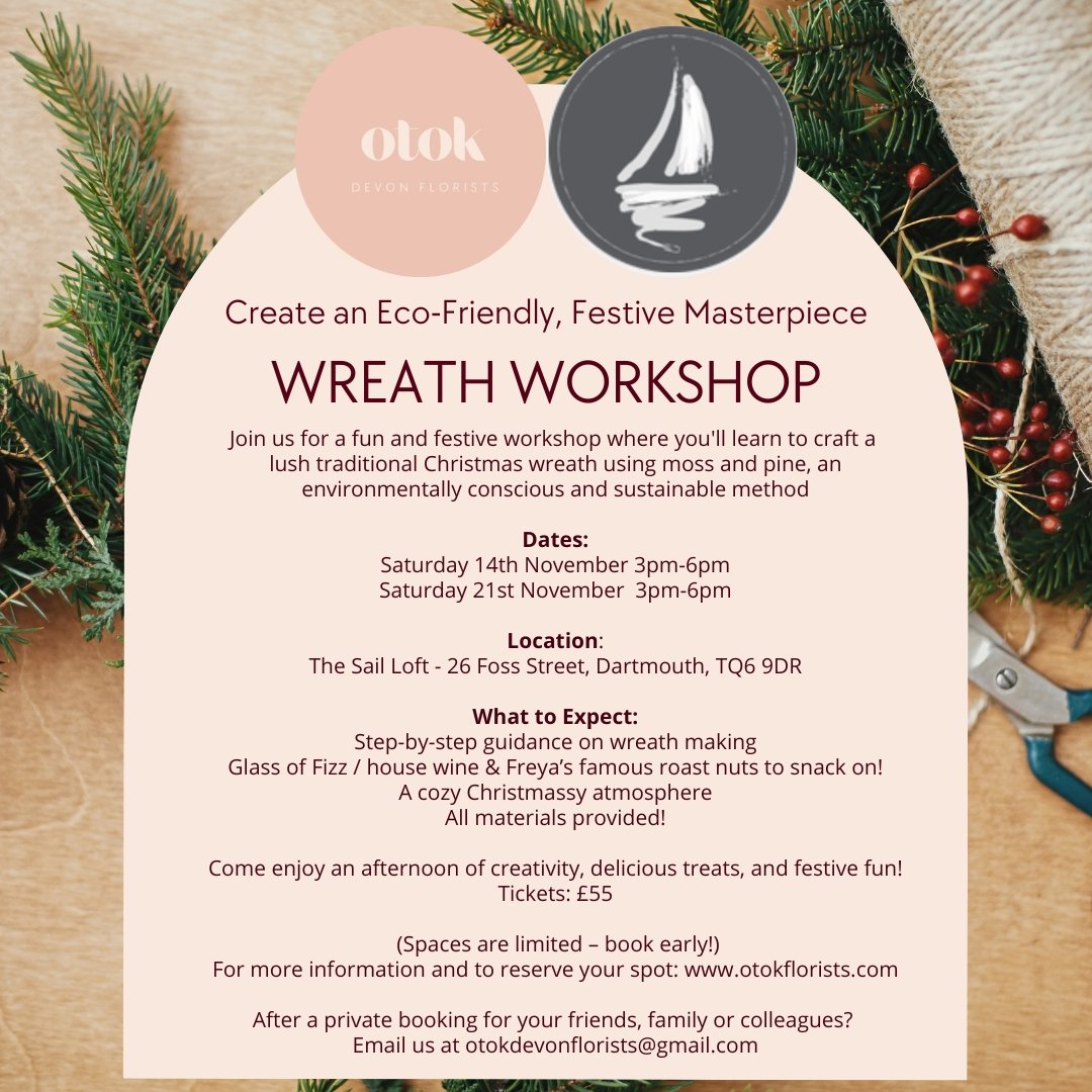 Saturday 14th November - Wreath Workshop