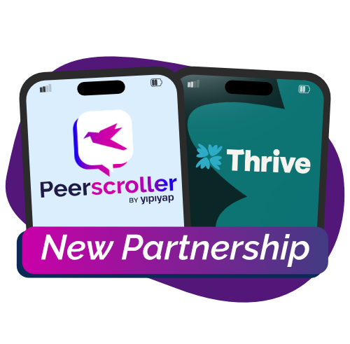 Peerscroller x Thrive