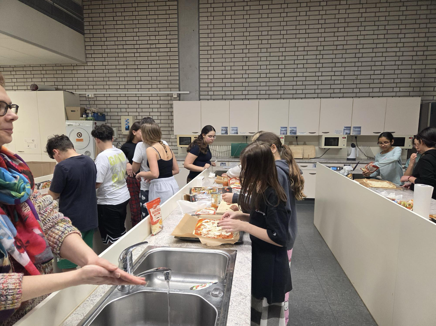 Schulhausübernachtung der Klasse 6b 