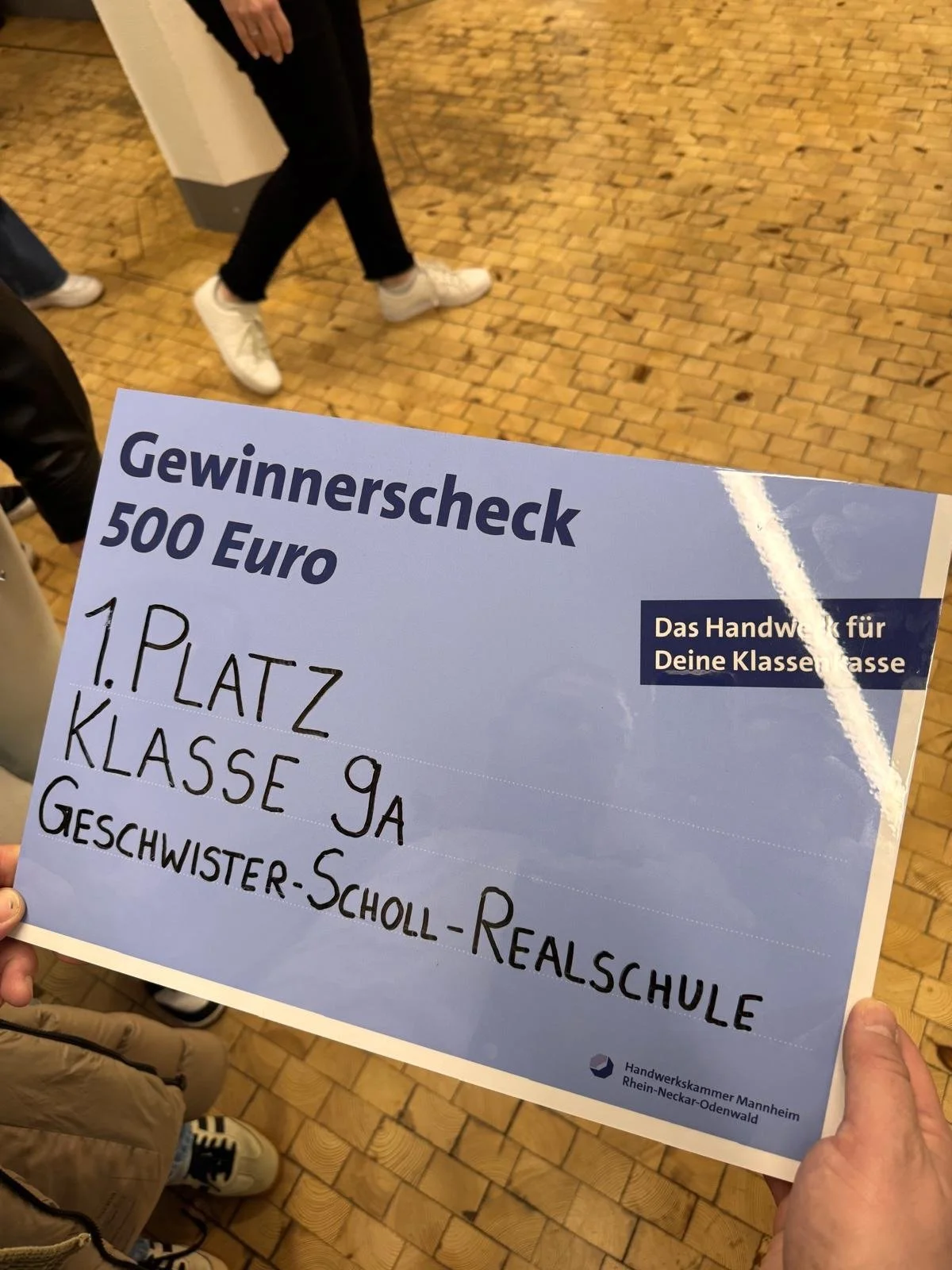 Klassen 9a und 9c räumen bei Wettbewerb ab