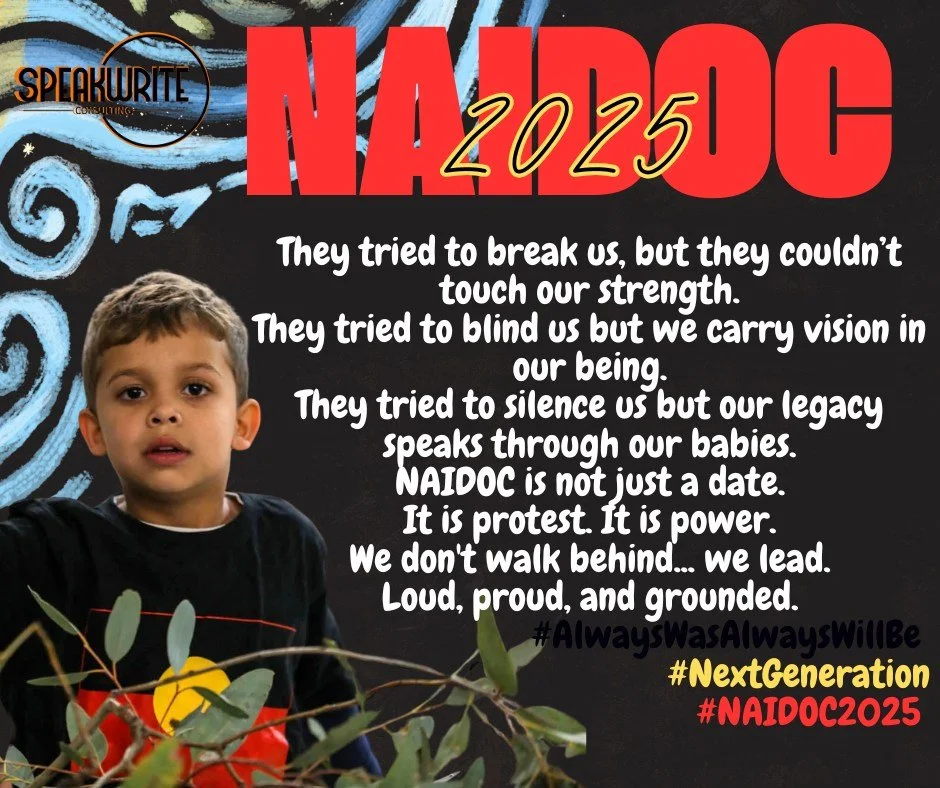 #NAIDOCWeek is officially wrapped for the calendar, and we have witnessed strength of our Mob in every direction. From the desert to the dancefloor, from grassroots grounds to the national stage. Our strength was seen. Our vision was felt. Our Blak l