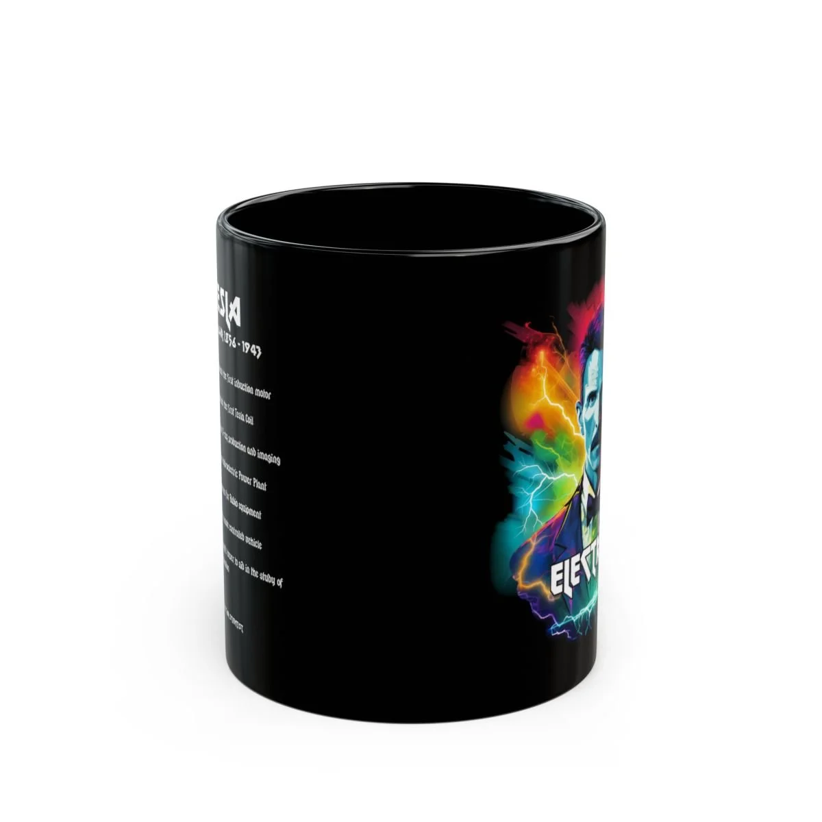 Tesla Mug - Tour Dates Edition — Rockstar Scientist