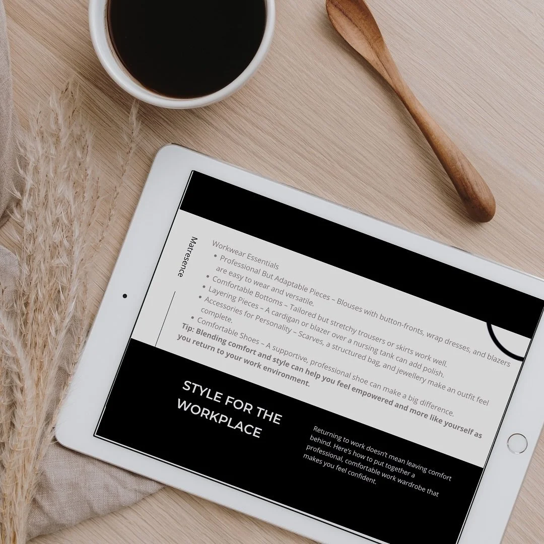 Our best selling style guide, Your Style, Your Way is on sale now and only till the end of the weekend. Let us support you finding your vibe again. It&rsquo;s what we do best. Link in bio. #pregnancy #pregnancystyle #postpartum #postpartumstyle #over