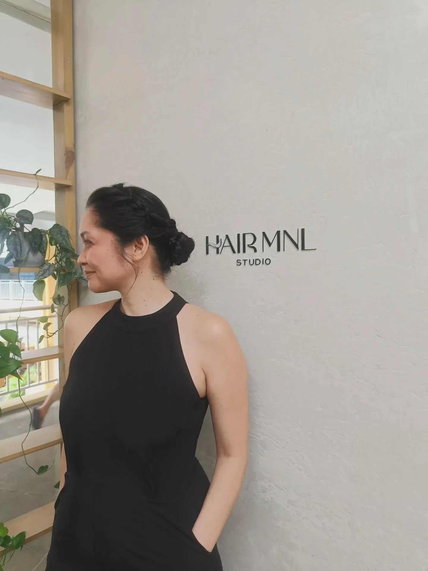 Ayos ang buhok today kahit ngarag sa buhay thanks to @hairmnl 🩷