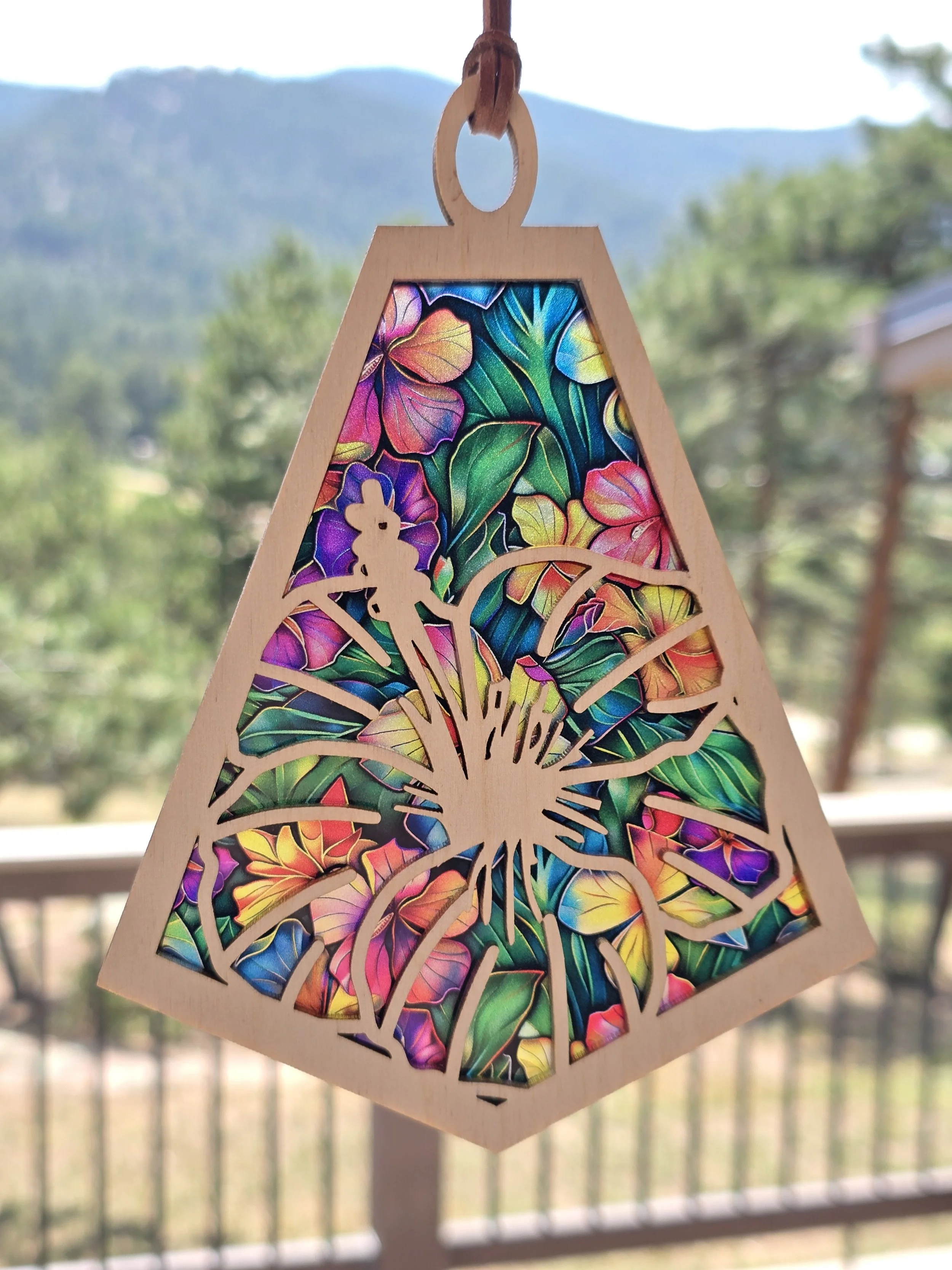 Hibiscus Suncatcher
