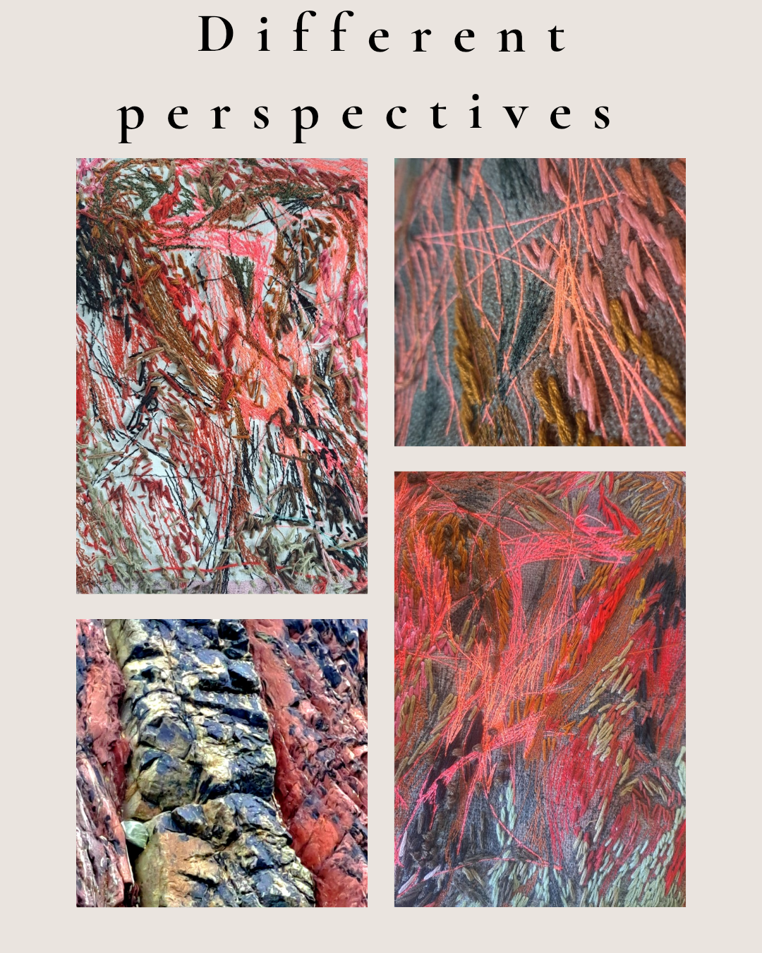 Surface Design/ rocks project