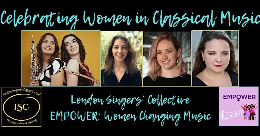 Celebrating Women in Classical Music ✨

We are thrilled to be collaborating with the London Singers Collective next month for this event, featuring five exceptional artists and one of London&rsquo;s finest student choirs 🎶

📆 16th June 2025
🕖 7pm
