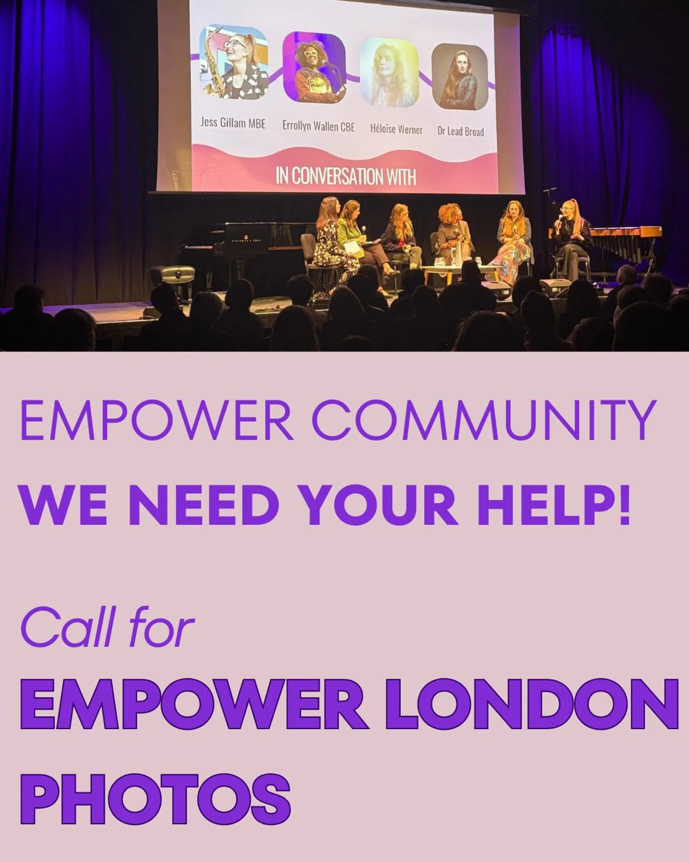 EMPOWER 2025 LONDON: WE NEED YOUR PHOTOS❗️📸 

❗️Were you at our event on 21st March at @kingsplacelondon? We need your help!❗️

Due to an unexpected technical issue, we sadly don&rsquo;t have any professional photos from the evening. Our hired photo