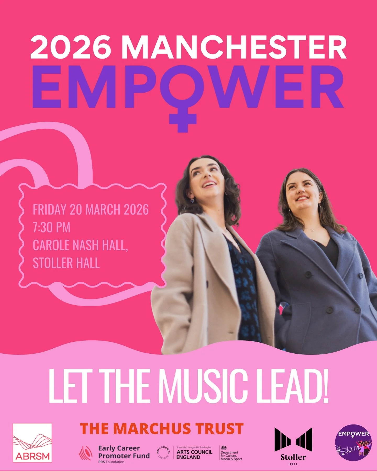 Celebrate our FIFTH (🤯) anniversary with us in the city where EMPOWER was born! 💜

This year, we&rsquo;re heading somewhere new in Manchester for the very first time, and we&rsquo;re delighted to be hosting &lsquo;EMPOWER 2026: Let The Music Lead!&