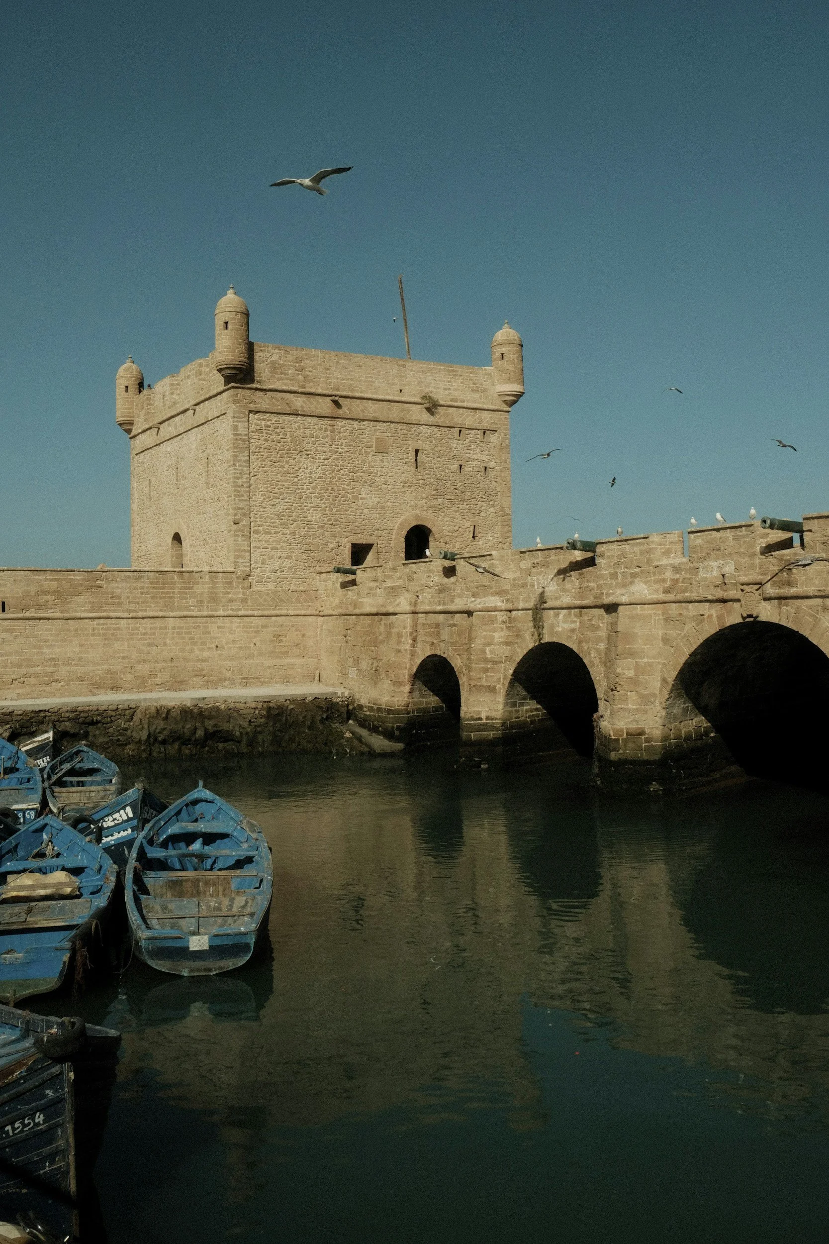 Vue du port d'Essaouira, par un logement géré par NextsKeys en location courte durée.
