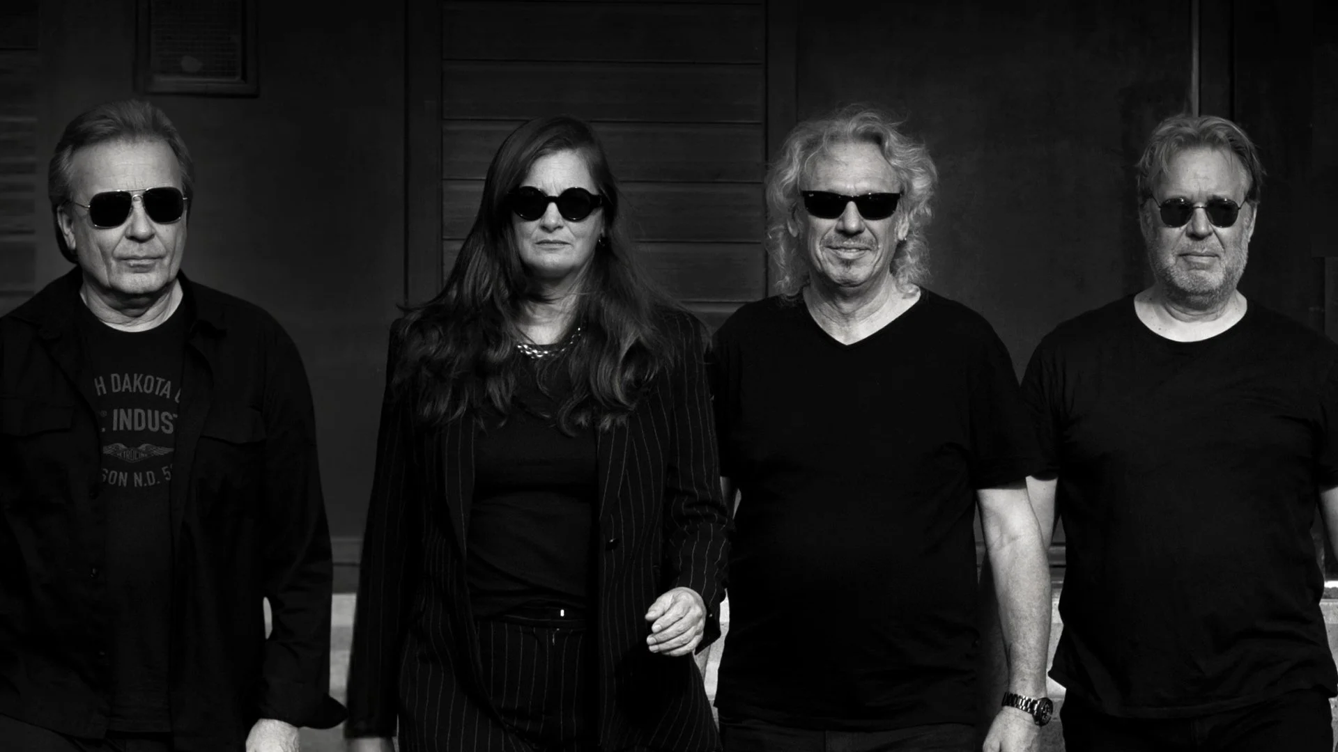 the bush bandits band picture 4 people wearing black