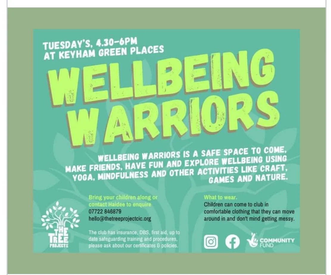Tuesdays at KGP!

https://thetreeprojectcic.org/portfolio/wellbeing-warriors/