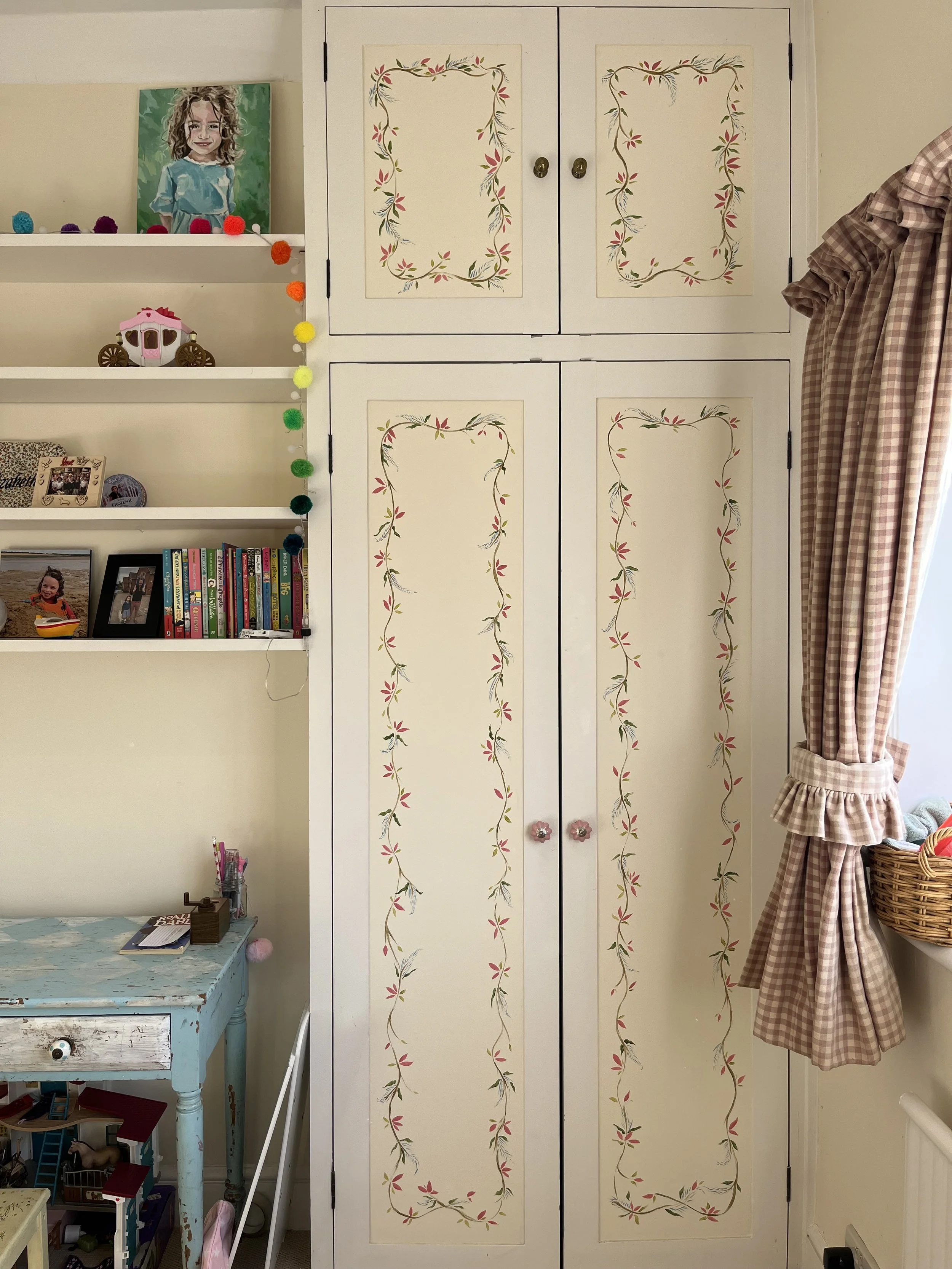 Floral Cupboards