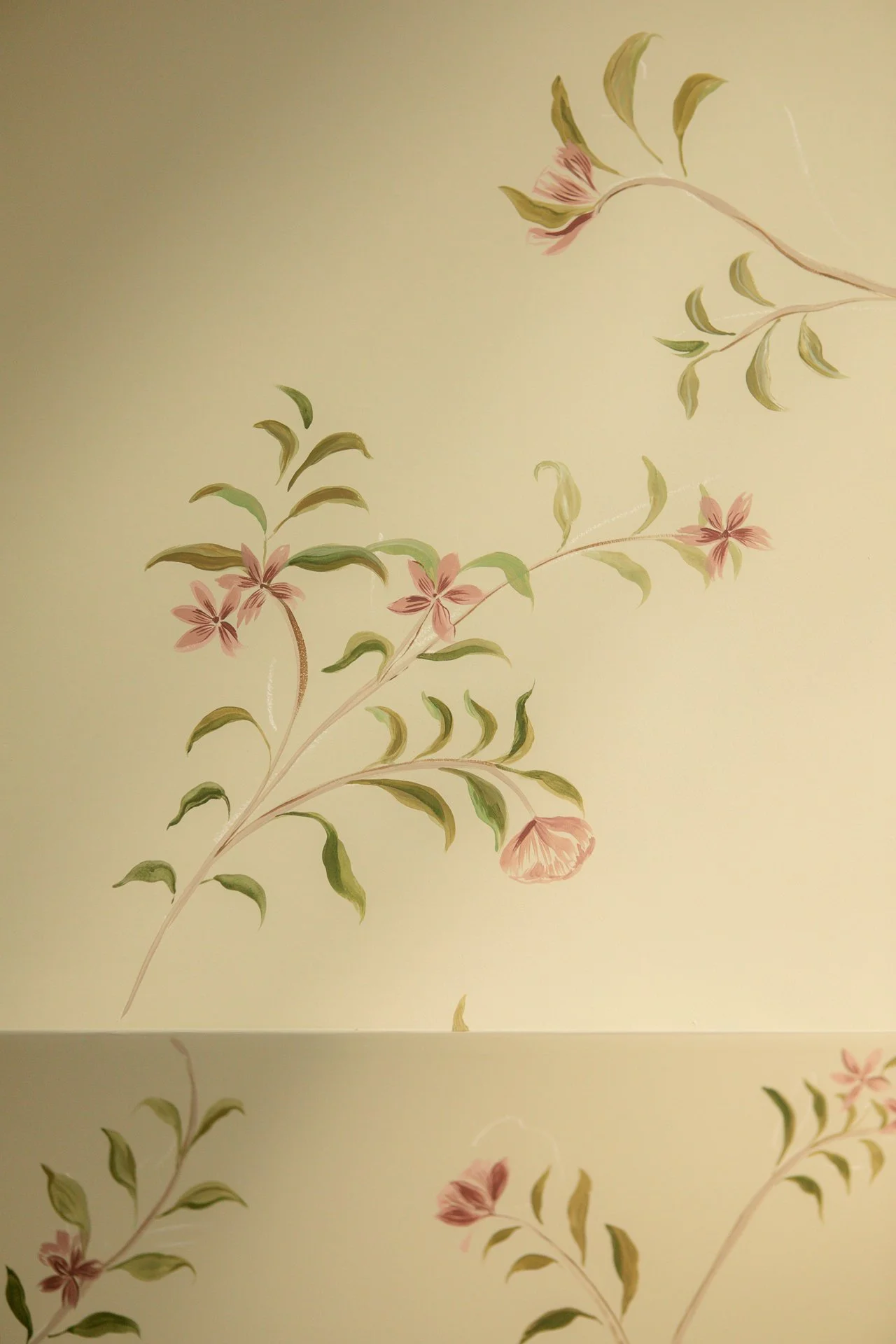 Whimsical Floral Mural, Hampstead