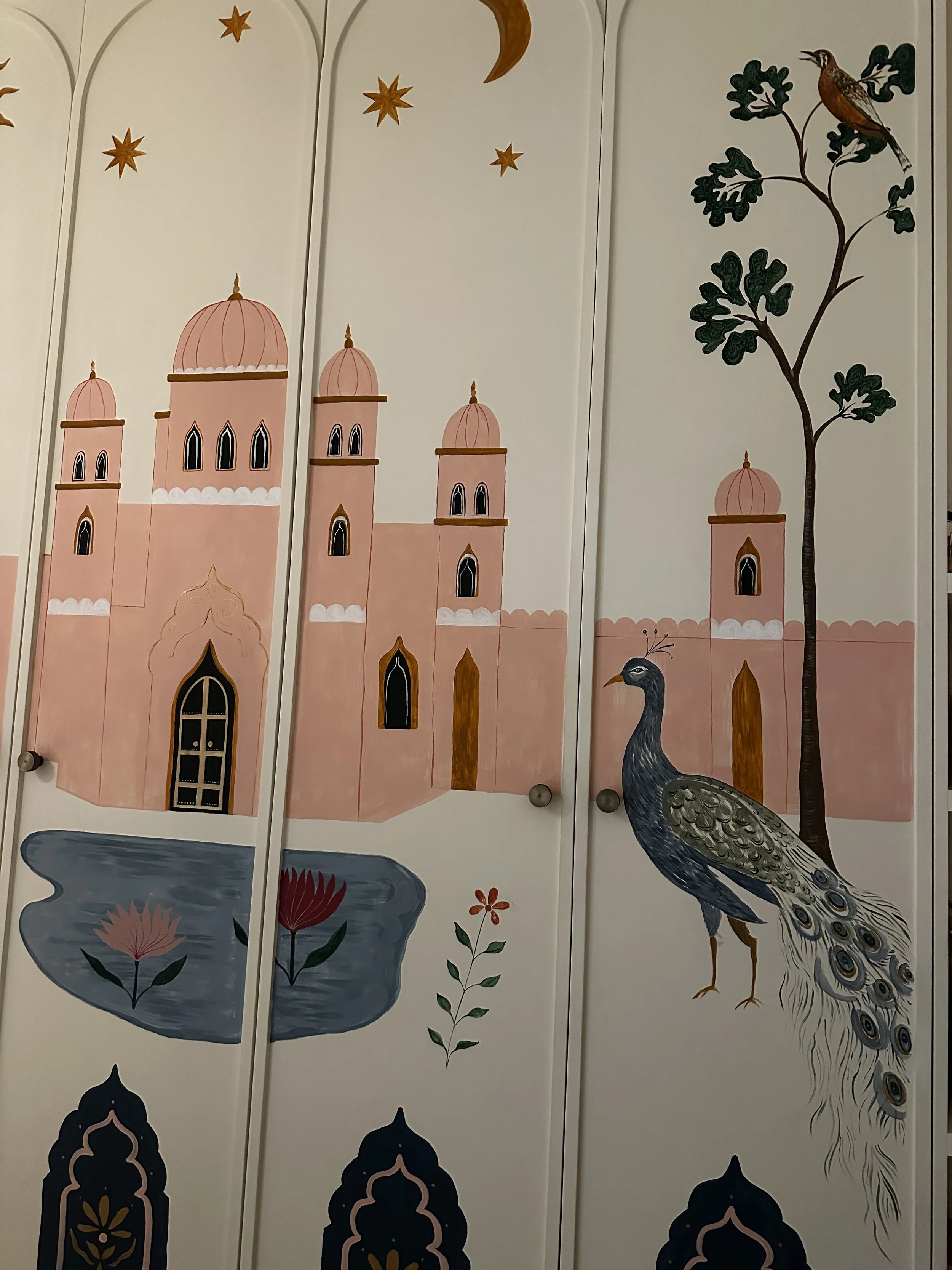 Indian Safari Mural - Notting Hill
