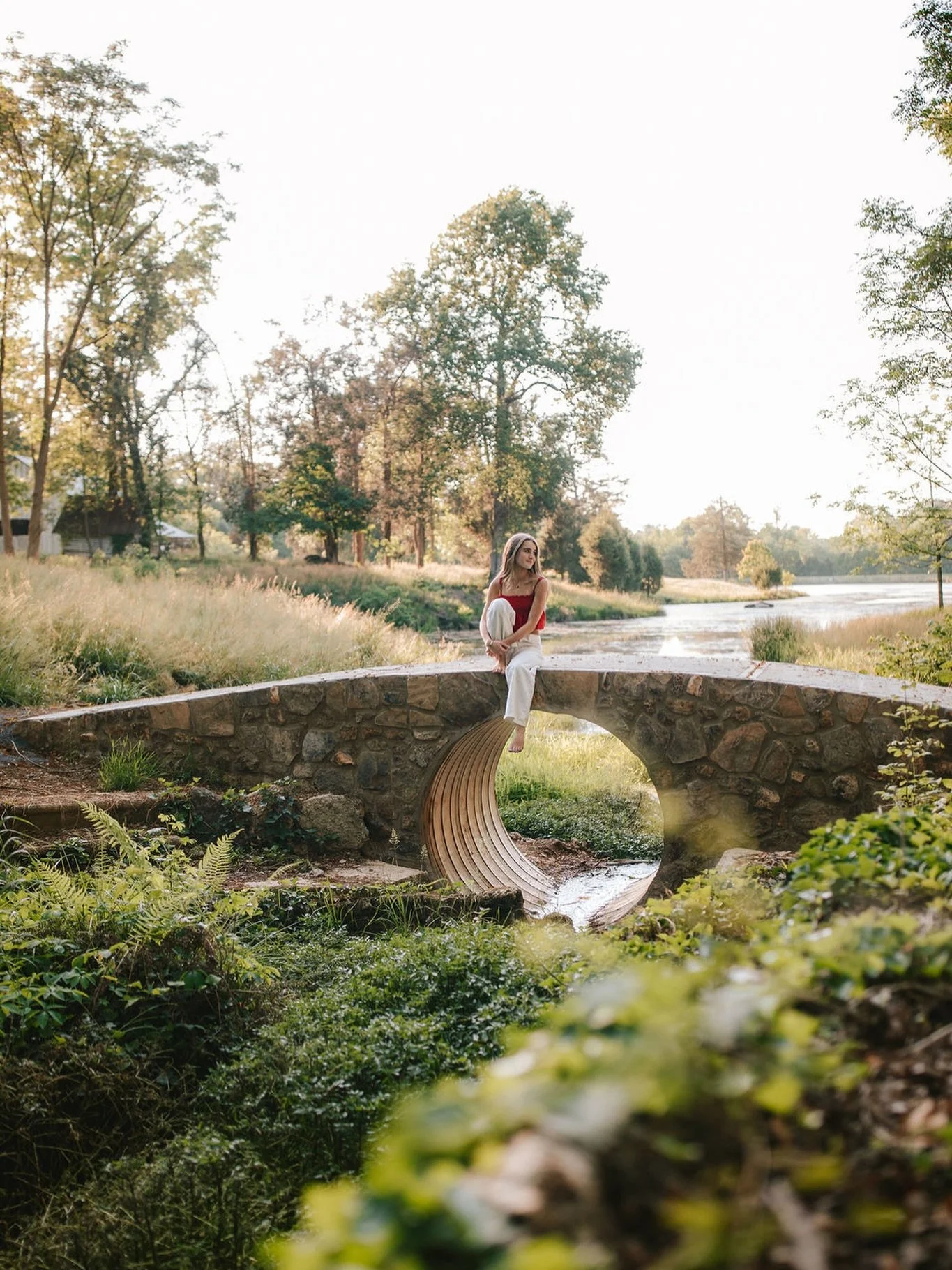 Some places just feel a little magical. ✨ Our Enchanted Crossing Bridge is one of those spots that photographs beautifully in every direction and adds the perfect storybook touch to your session. Whether you&rsquo;re celebrating a senior, family, mat