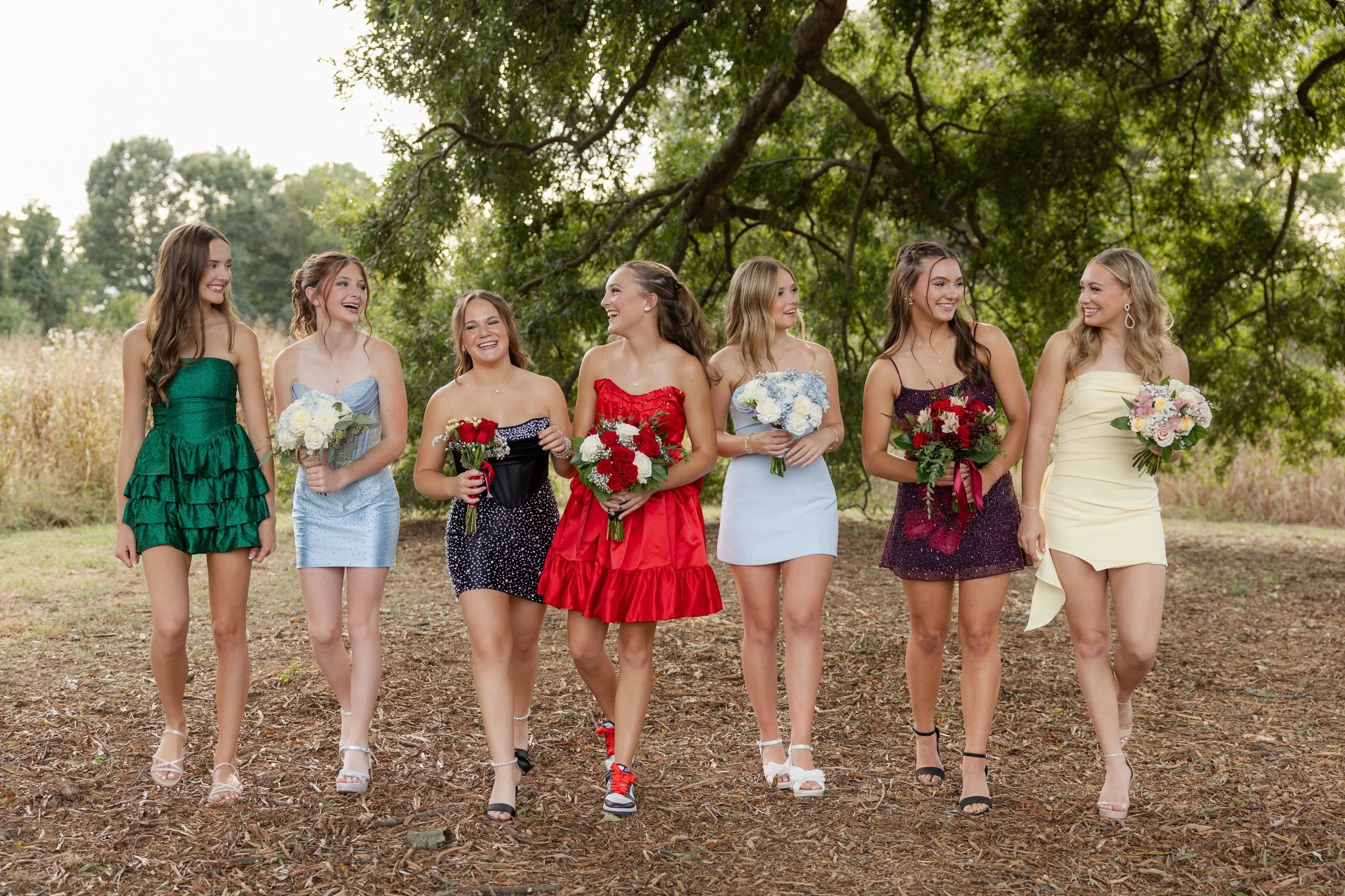 The dresses, the friendships, the memories&mdash;homecoming looks beautiful on this crew! ✨

These besties brought the sweetest energy to Field 2, enjoying time together before dancing the night away. There&rsquo;s something so special about capturin