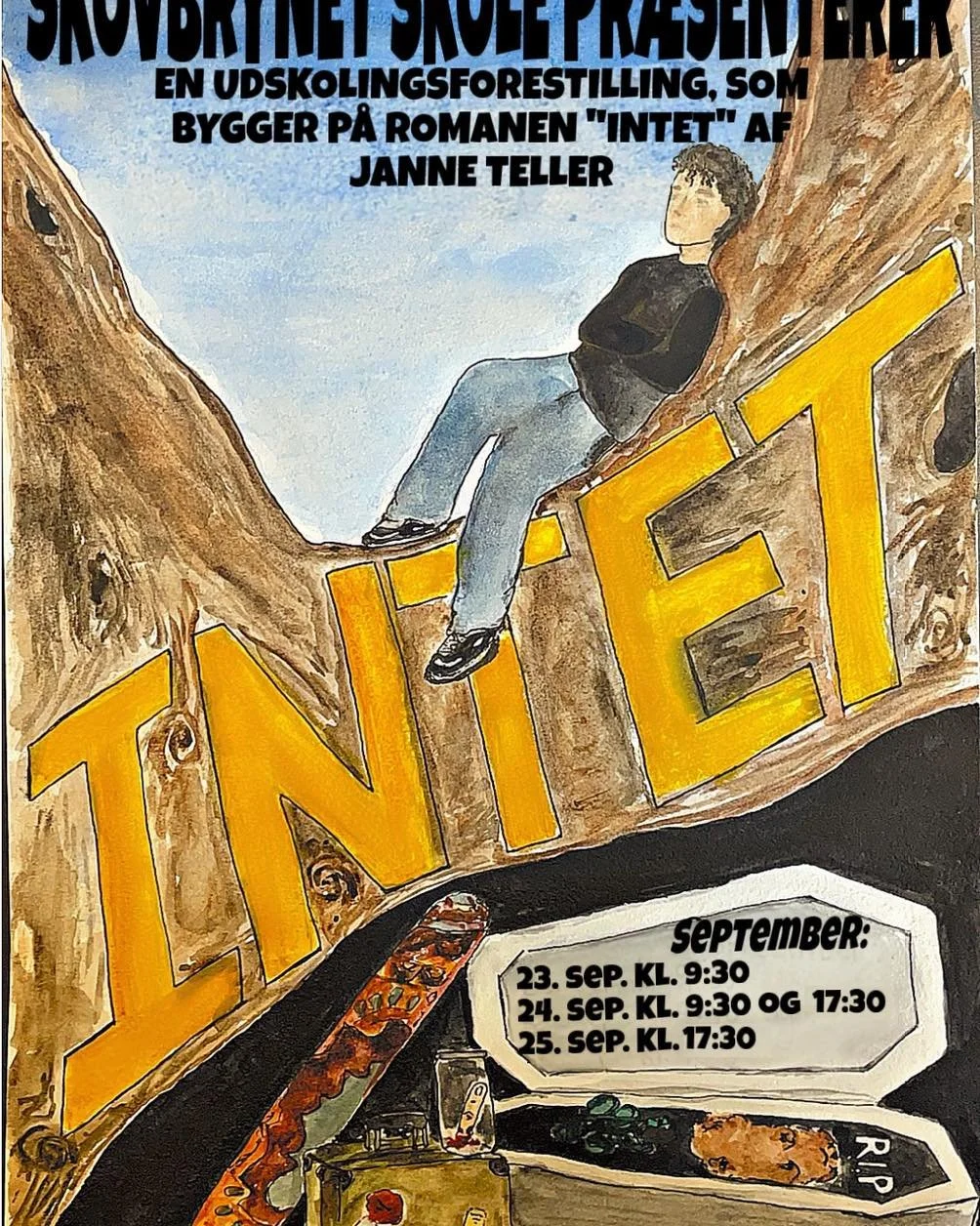 Der har v&aelig;ret lidt stille p&aring; vores sociale medier p&aring; det sidste. Det skyldes, at vi lige nu er i gang med at spille Janne Tellers &ldquo;Intet&rdquo; med den sindssygt seje udskoling p&aring; Skovbrynet Skole,  International profils