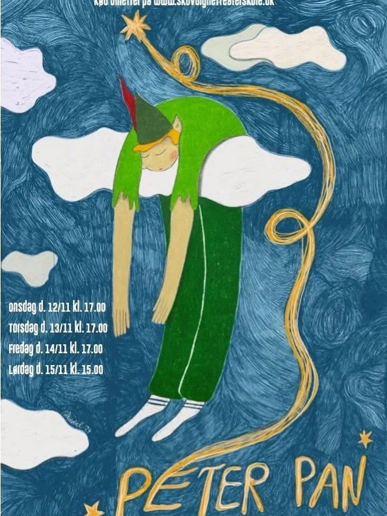S&aring; er det i n&aelig;ste uge, at det g&aring;r l&oslash;s med &aring;rets store forestilling! Skovbrynet Teaterskole pr&aelig;senterer Peter Pan! I en ny og fantastisk 30 &aring;rs jubil&aelig;ums-udgave!

120 b&oslash;rn og unge i alderen 5 til
