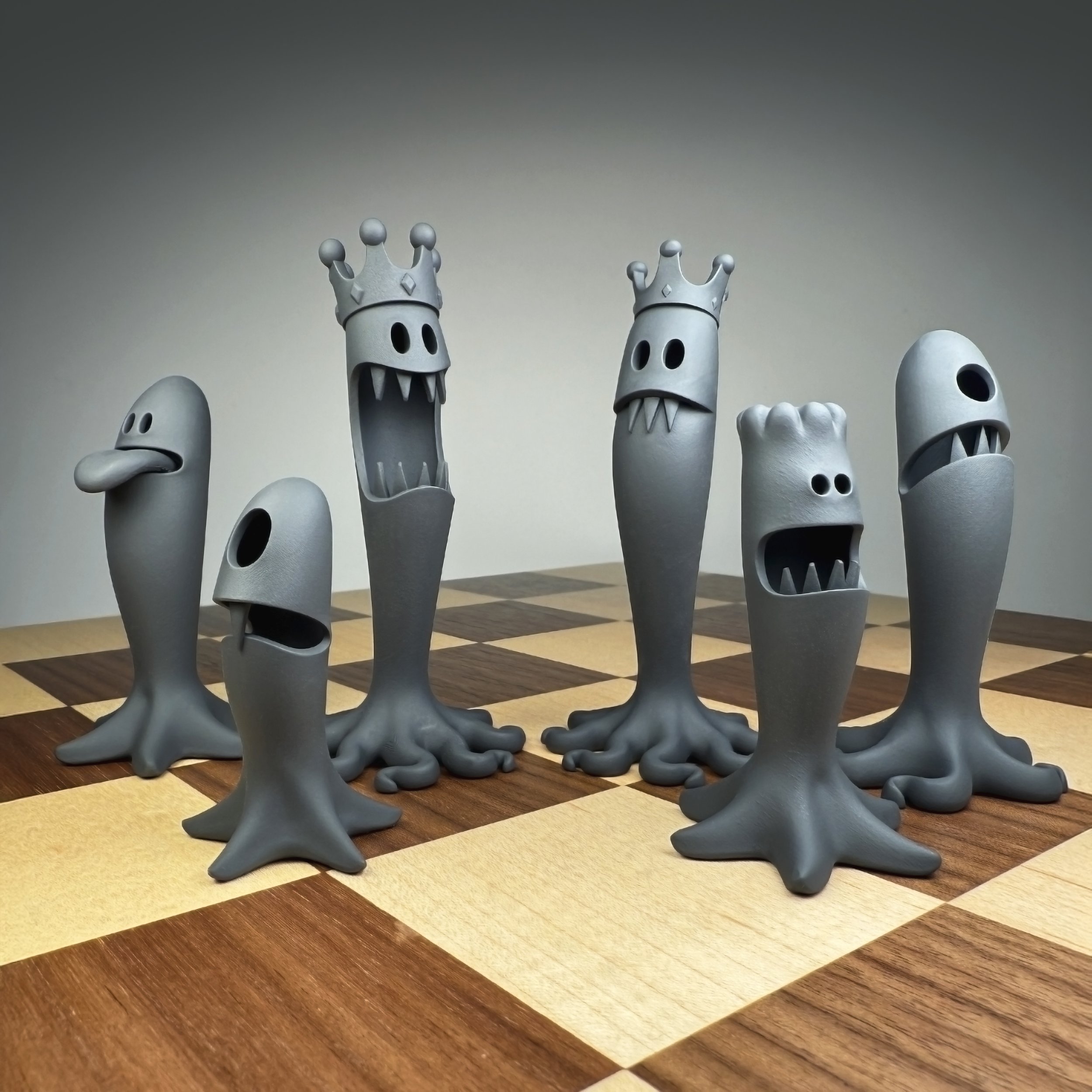 Seacreature Chess Pieces • 2025