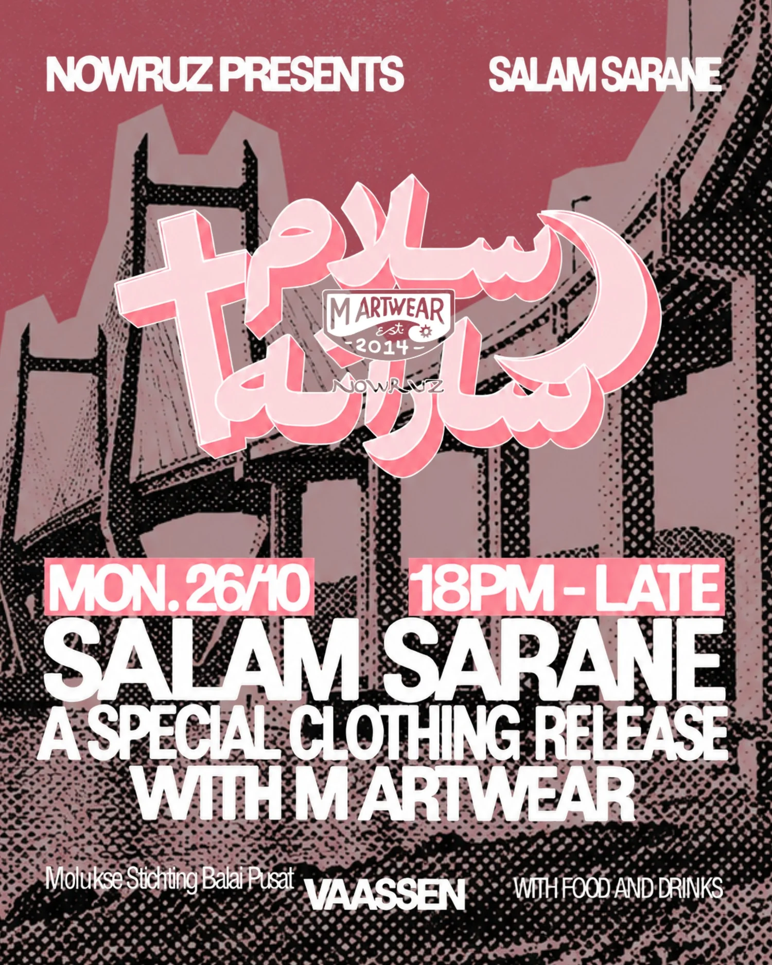Release evening poster, 26 October, Vaassen