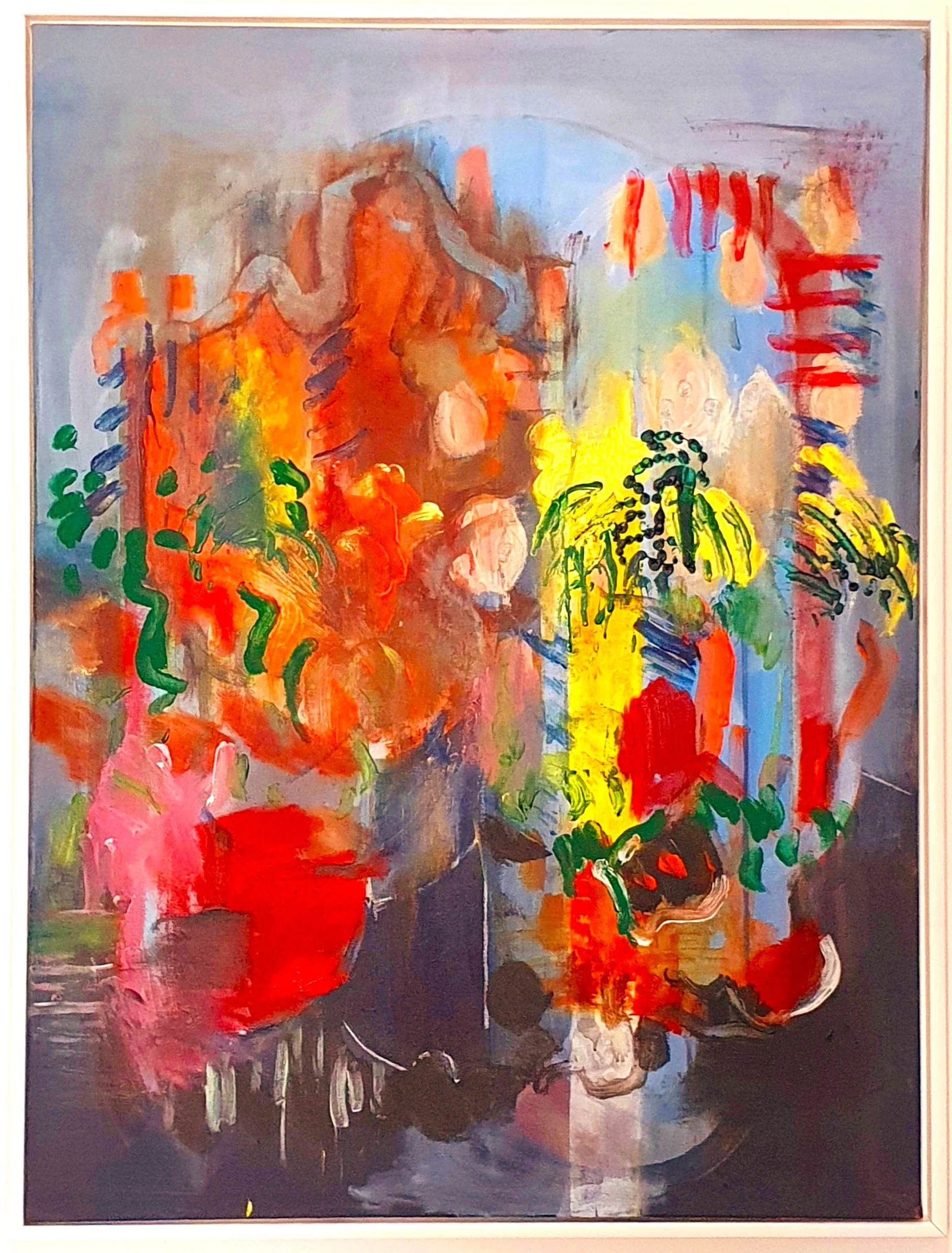    Abundance 1      Acrylic on Canvas  85cm x         100cm