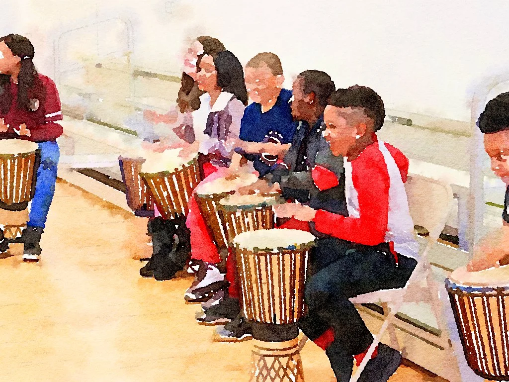 Bemidji, Minnesota Boys & Girls Club Family Night Drum Play