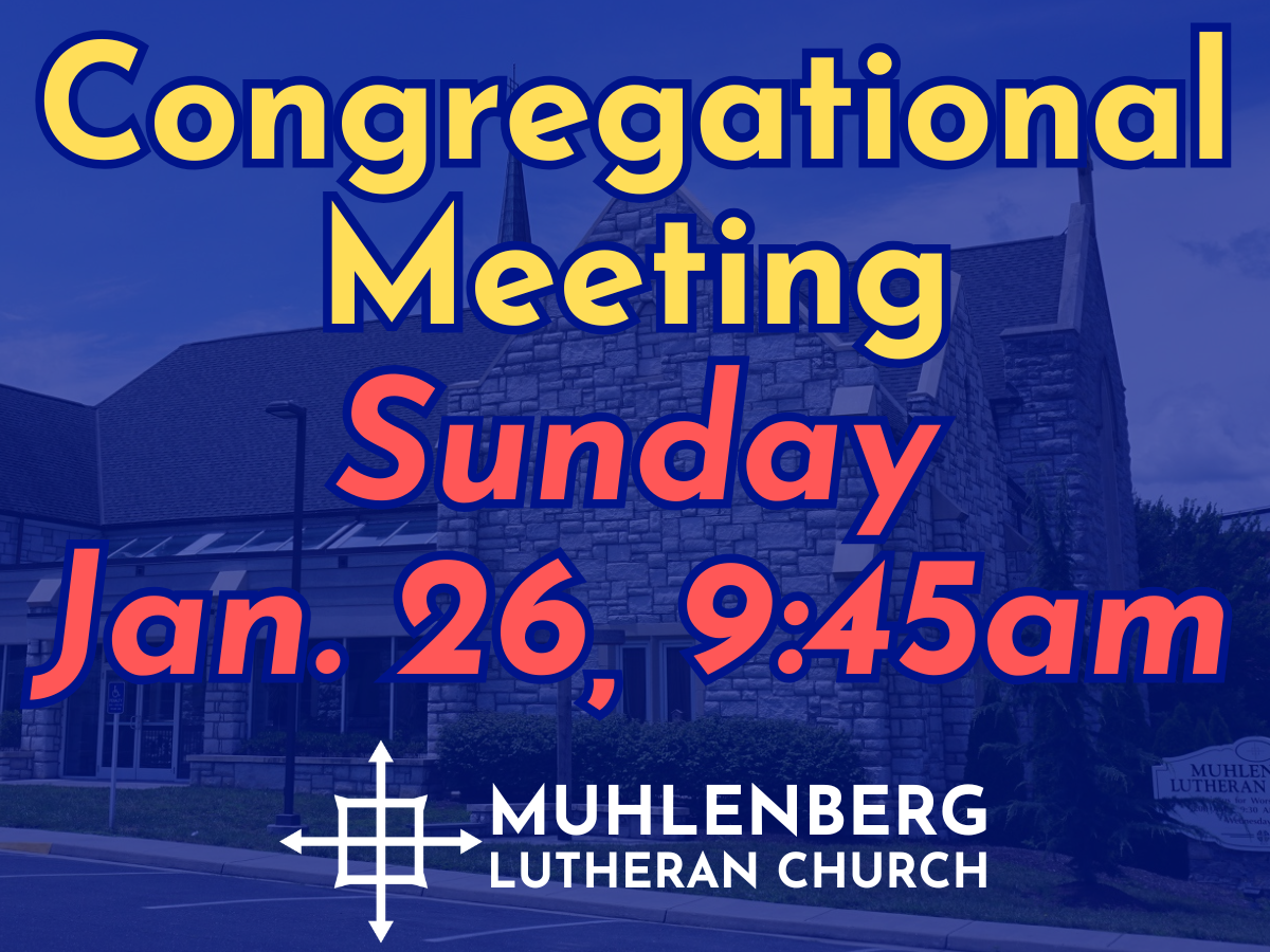 Hybrid Annual Meeting of the Congregation - Details and Resources!